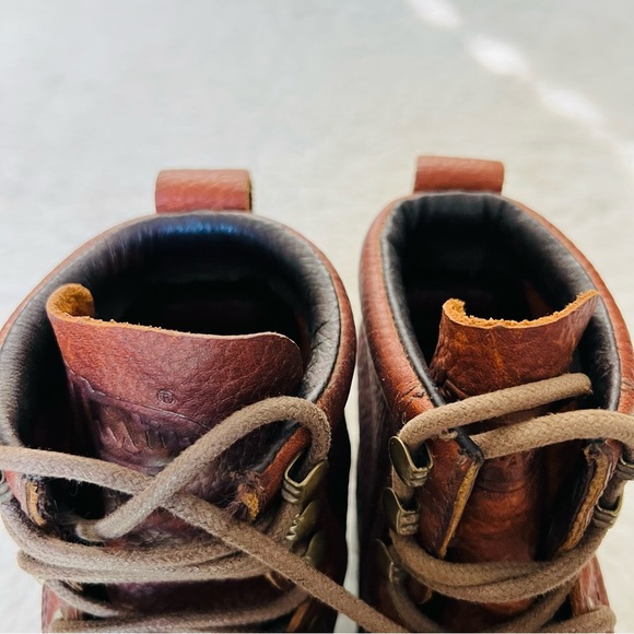 Justin L0995 Cowhide Copper Grizzly Brown Leather Women’s Chukka/Ankle Boots 6 B - Picture 13 of 16